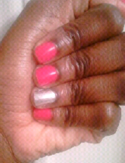 NOTD!! Rosey Pizazz