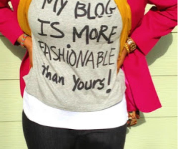 My Blog Is More Fashionable Than Yours!
