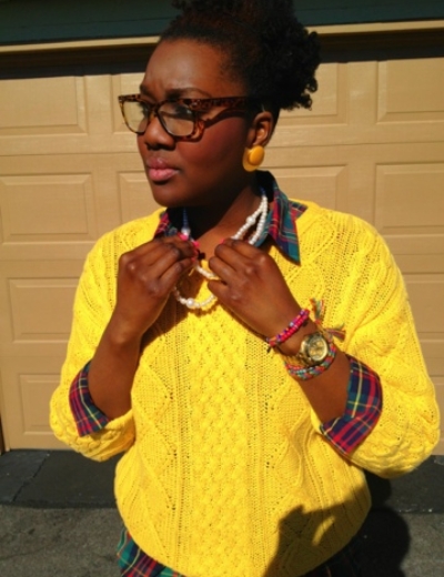 Sunny & Plaid…