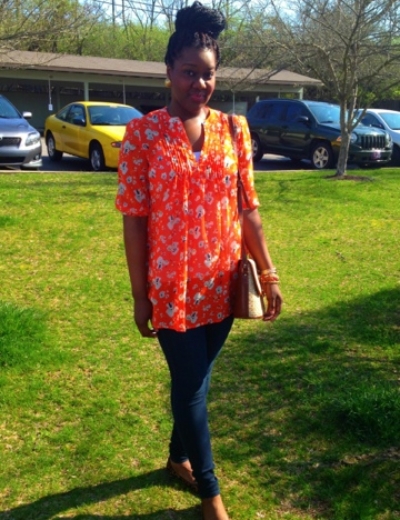 Floral Splash And A Touch Of Leopard!
