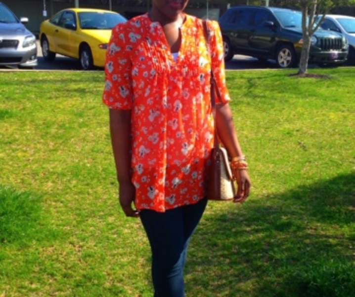 Floral Splash And A Touch Of Leopard!