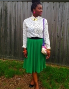 Pussybow Blouse And Paisley!