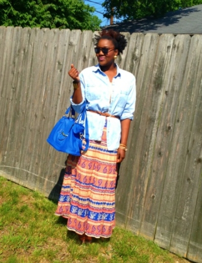 Cobalt Blue, Chambray, and A Lotta Aztec…