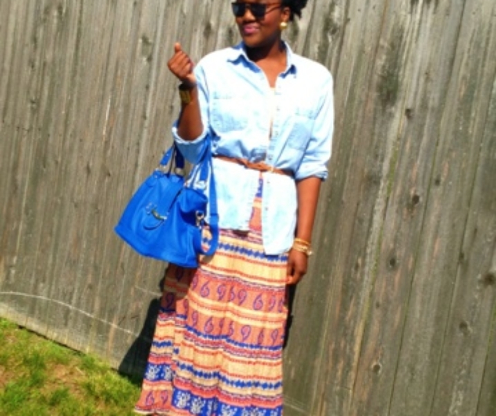 Cobalt Blue, Chambray, and A Lotta Aztec…