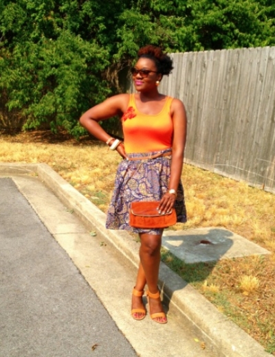 Tangerine & Paisley!!!