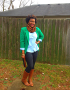 Chartreuse & Poppies