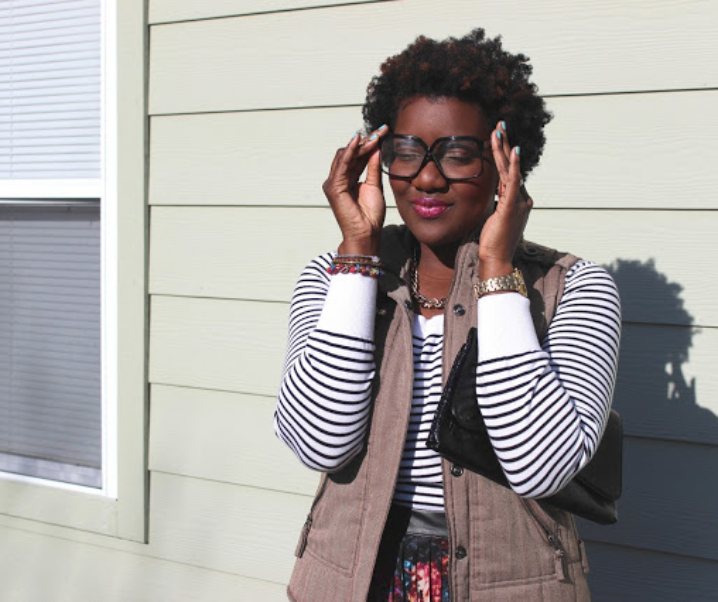 Watercolor & Stripes