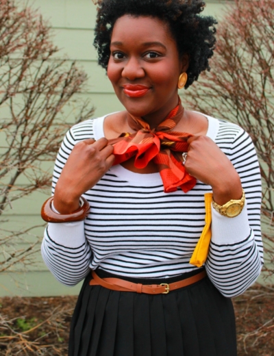 Ascot + A Midi Skirt