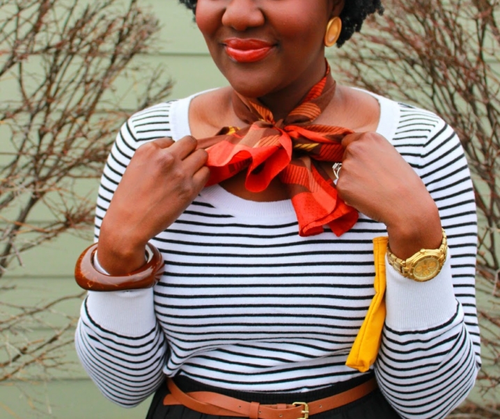 Ascot + A Midi Skirt