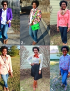 Cyan, Stripes, & Leopard!