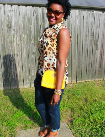 Leopard In A Bow