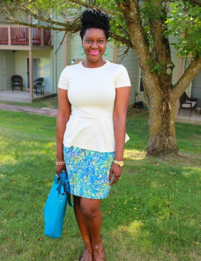 With Peplum On Top!
