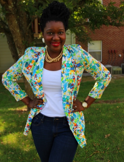 Technicolor Blazer + GroopDealz Giveaway!