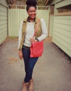 How They Wore It: CHUNKY SCARVES!