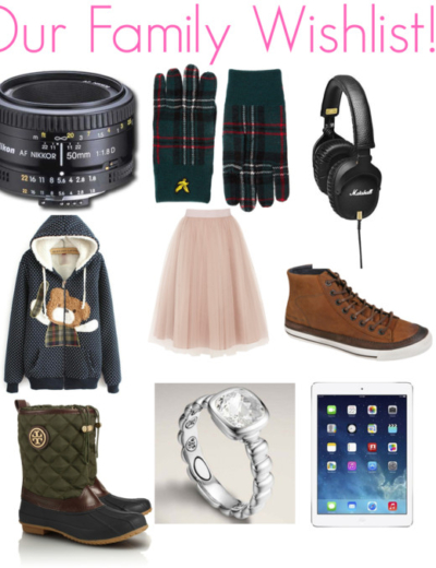 Our Family Wishlist!
