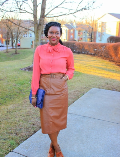 A Vintage Camel Leather Moment…