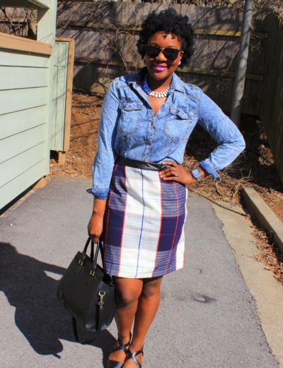 [Skirt Style Guide]: Pencil Plaid!