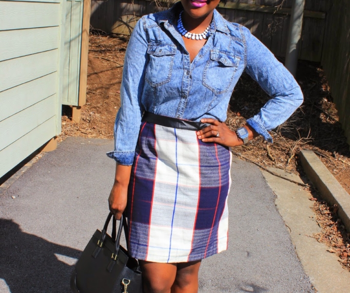 [Skirt Style Guide]: Pencil Plaid!
