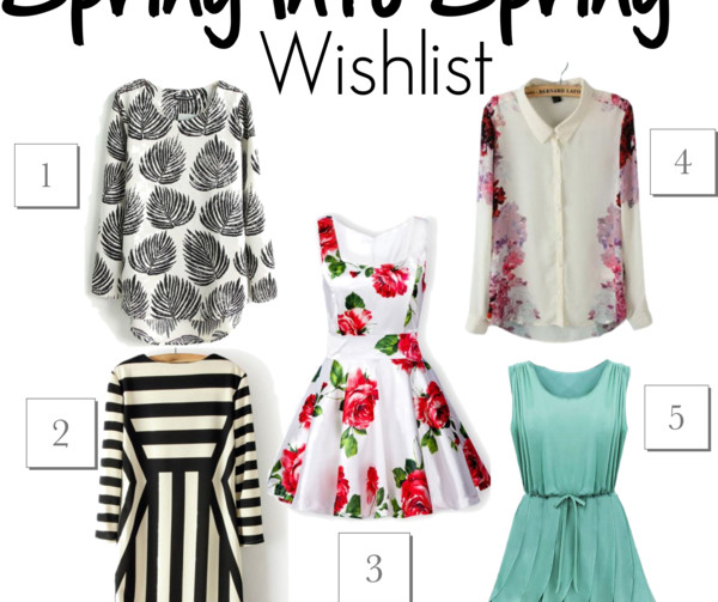 Spring Into Spring Wishlist!