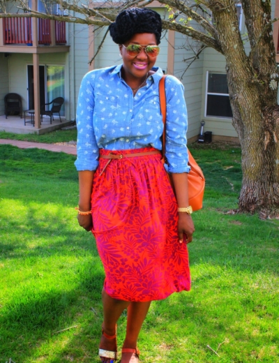 The Punchiest Skirt, (Special Guests), & a J Crew Giftcard Giveaway!
