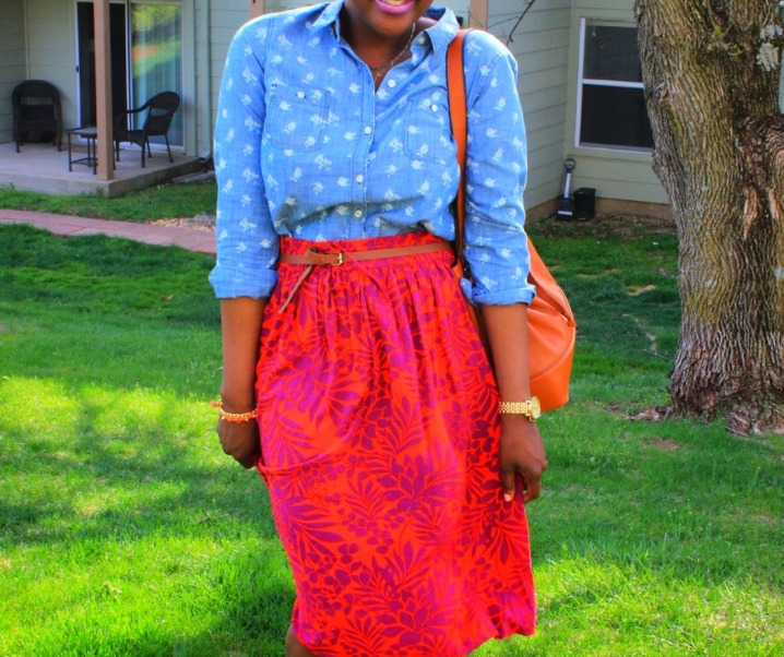 The Punchiest Skirt, (Special Guests), & a J Crew Giftcard Giveaway!