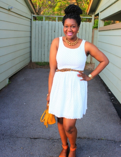 White Eyelet Sundress