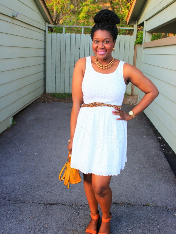 White Eyelet Sundress
