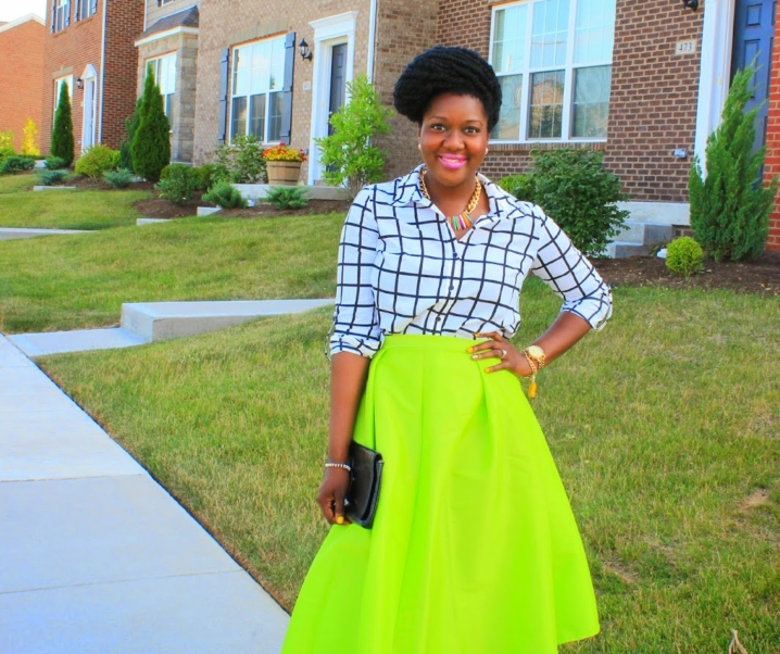 Neon Midi + Windowpane