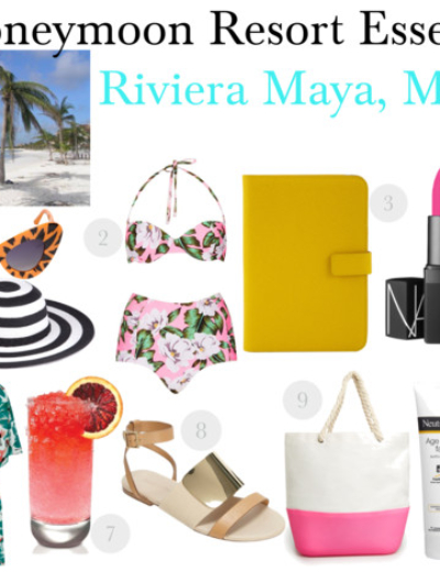 My Honeymoon Resort Essentials + A Giveaway!
