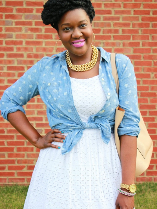 Peek-A-Blue Eyelet…