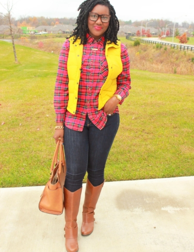 Puffer + Plaid