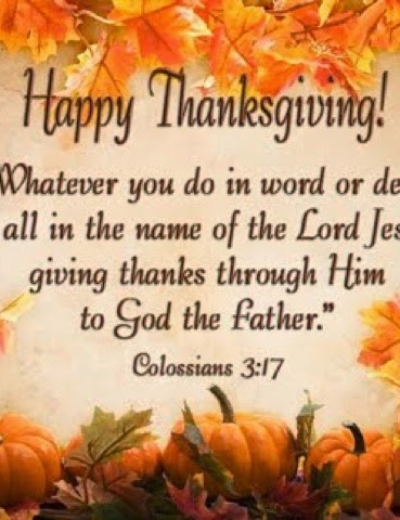 Happy Thanksgiving Loves!