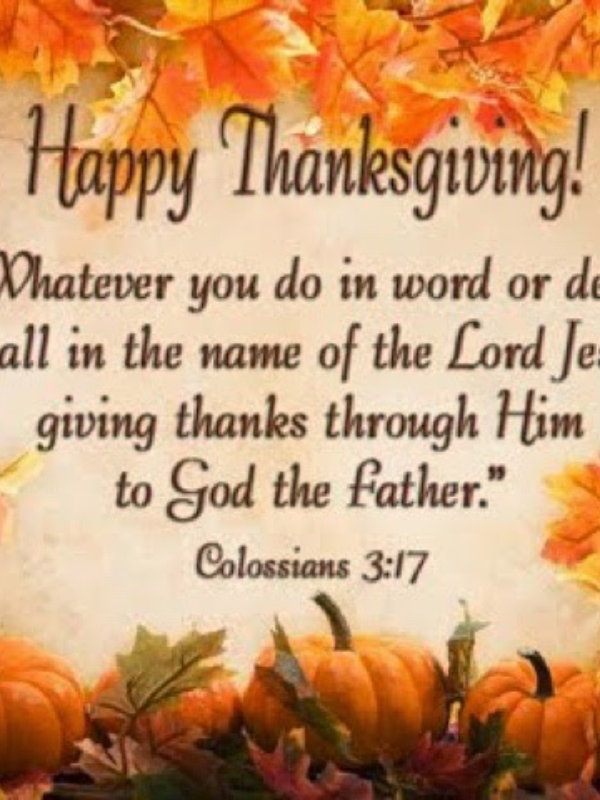 Happy Thanksgiving Loves!