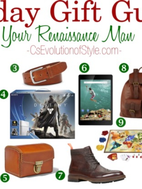 Holiday Gift Guide: For Your Renaissance Man