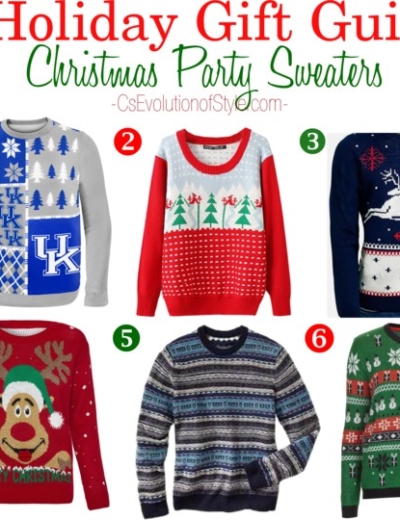 Holiday Gift Guide: Christmas Party Sweaters