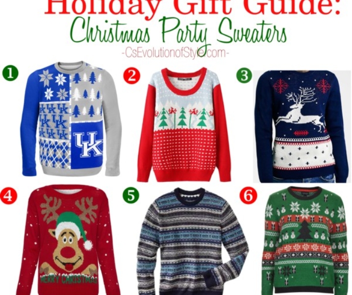 Holiday Gift Guide: Christmas Party Sweaters