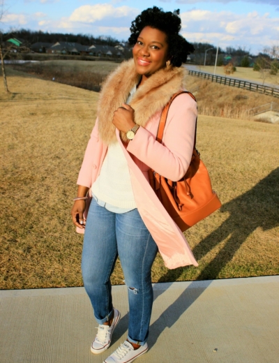 Valentine’s Day Look Three: [Pink Collar]
