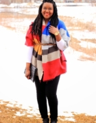 Color-Blocked Scarf Recap!