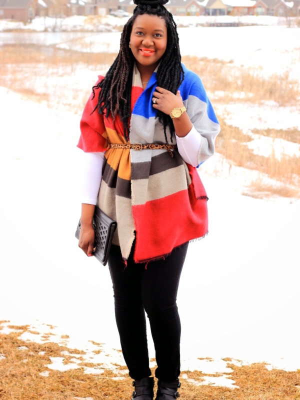 1 Scarf, 2 Bloggers, Styled 3 Different Ways: Look Two!