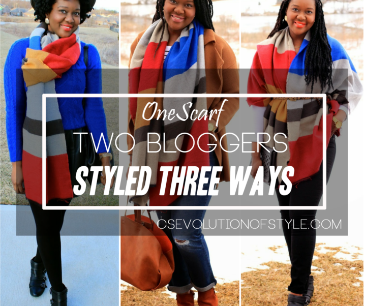Color-Blocked Scarf Recap!