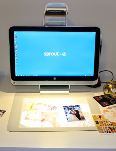 Our One Year Wedding Anniversary Collage with HP Sprout