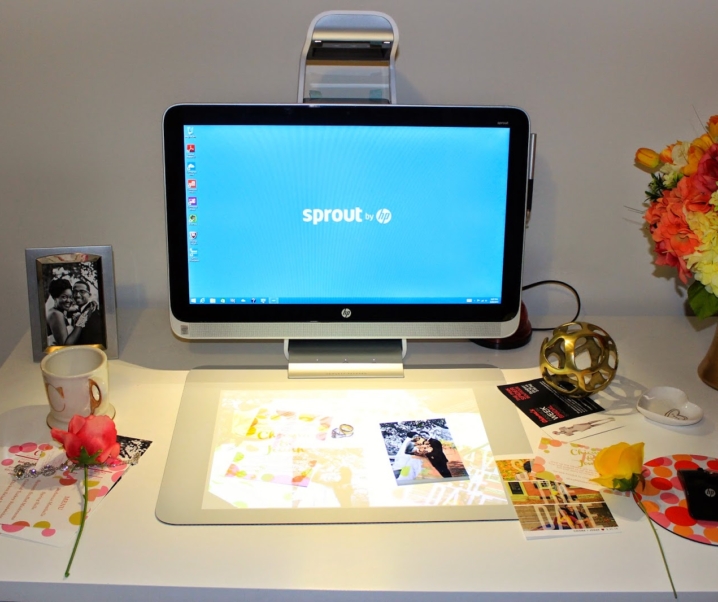 Our One Year Wedding Anniversary Collage with HP Sprout