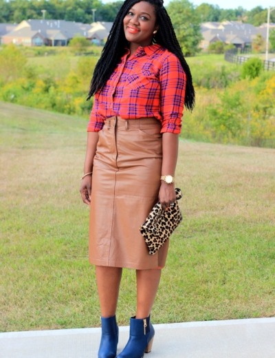 Fall Plaid with Target Style: Play By the Rules or Break the Rules!