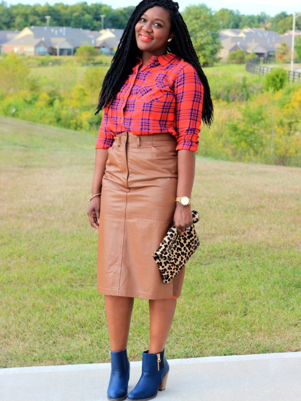 Fall Plaid with Target Style: Play By the Rules or Break the Rules!