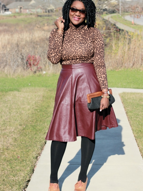 Bordeaux + Leopard