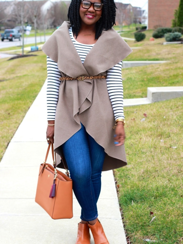 Longline Vest + Camel Pops