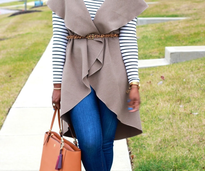 Longline Vest + Camel Pops