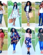 Canadian Tuxedo + Blanket Scarf